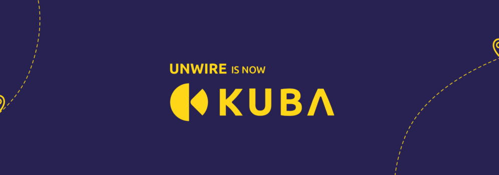 Text box which reads Unwire is now Kuba