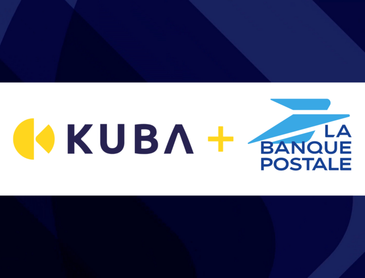 graphic showing Kuba logo and La Banque Postale log